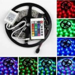 Світлодіодна RGB стрічка 5м + пульт + блок