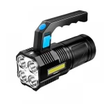 Акумуляторний ліхтар-прожектор LED 2в1