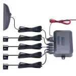 Автомобільний парктронік 4 датчики з LED-екраном