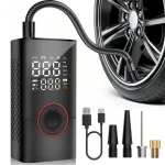 Портативний компресор аккумуляторний 50W, до 10 Bar