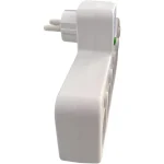 Мережевий фільтр 7в1, 4 розетки, 2 USB, 1 Type-C, з підсвіткою