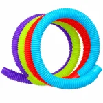 Дитячі трубочки антистрес Pop Tubes, набір 3 великих + 3 маленьких