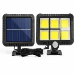 Вуличний LED-ліхтар з датчиком руху та сонячною батареєю