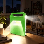 Ліхтар Power Bank із сонячною панеллю + 2 LED-лампи