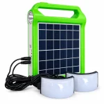 Ліхтар Power Bank із сонячною панеллю + 2 LED-лампи