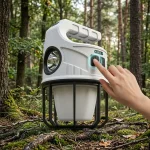 Акумуляторна LED-лампа із сонячною панеллю, 6 режимів