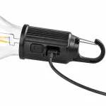 Підвісна LED-лампа з сонячною панеллю та акумулятором