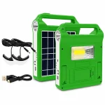 Ліхтар Power Bank із сонячною панеллю + 2 LED-лампи
