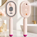 Електрична щітка-масажер з нано-розпилювачем та USB-зарядкою