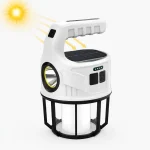 Акумуляторна LED-лампа із сонячною панеллю, 6 режимів