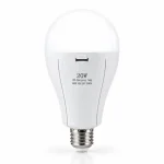 Комплект: ручний ліхтар 100W + 2 шт акумуляторні лампочки 20W