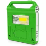 Ліхтар Power Bank із сонячною панеллю + 2 LED-лампи