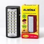 Акумуляторний світлодіодний ліхтар Almina з вбудованим павербанком 30000 mAh